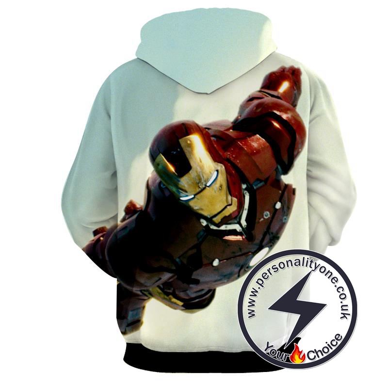 Iron Man - Iron Man 3D - Iron Man Hoodies